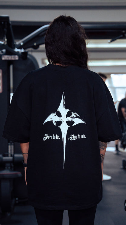 CROSS T-SHIRT (BLACK)