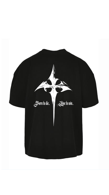 CROSS T-SHIRT (BLACK)